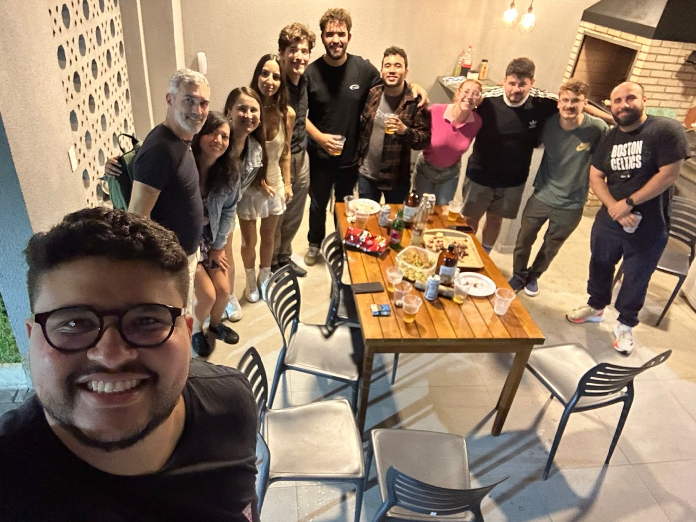 Churrasco na casa do Gian Rodrigues